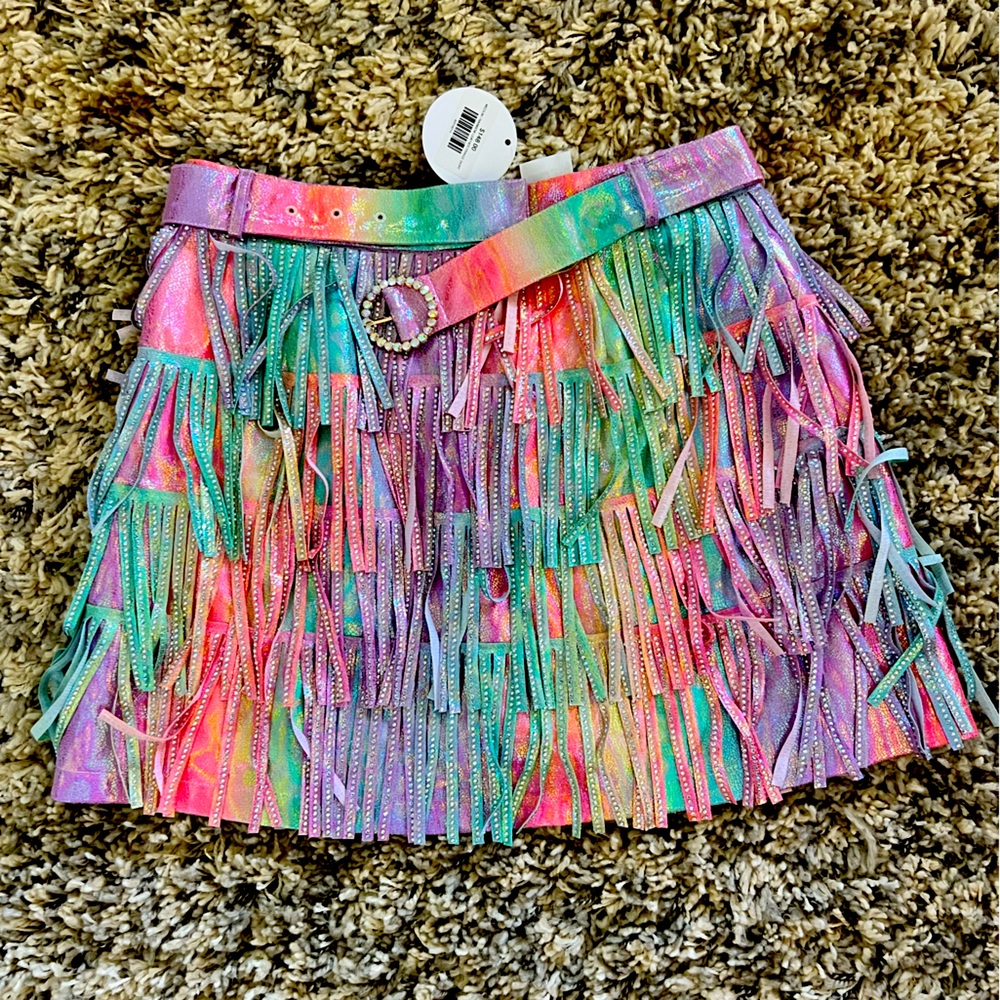 Queen of Sparkles Fringe Skort